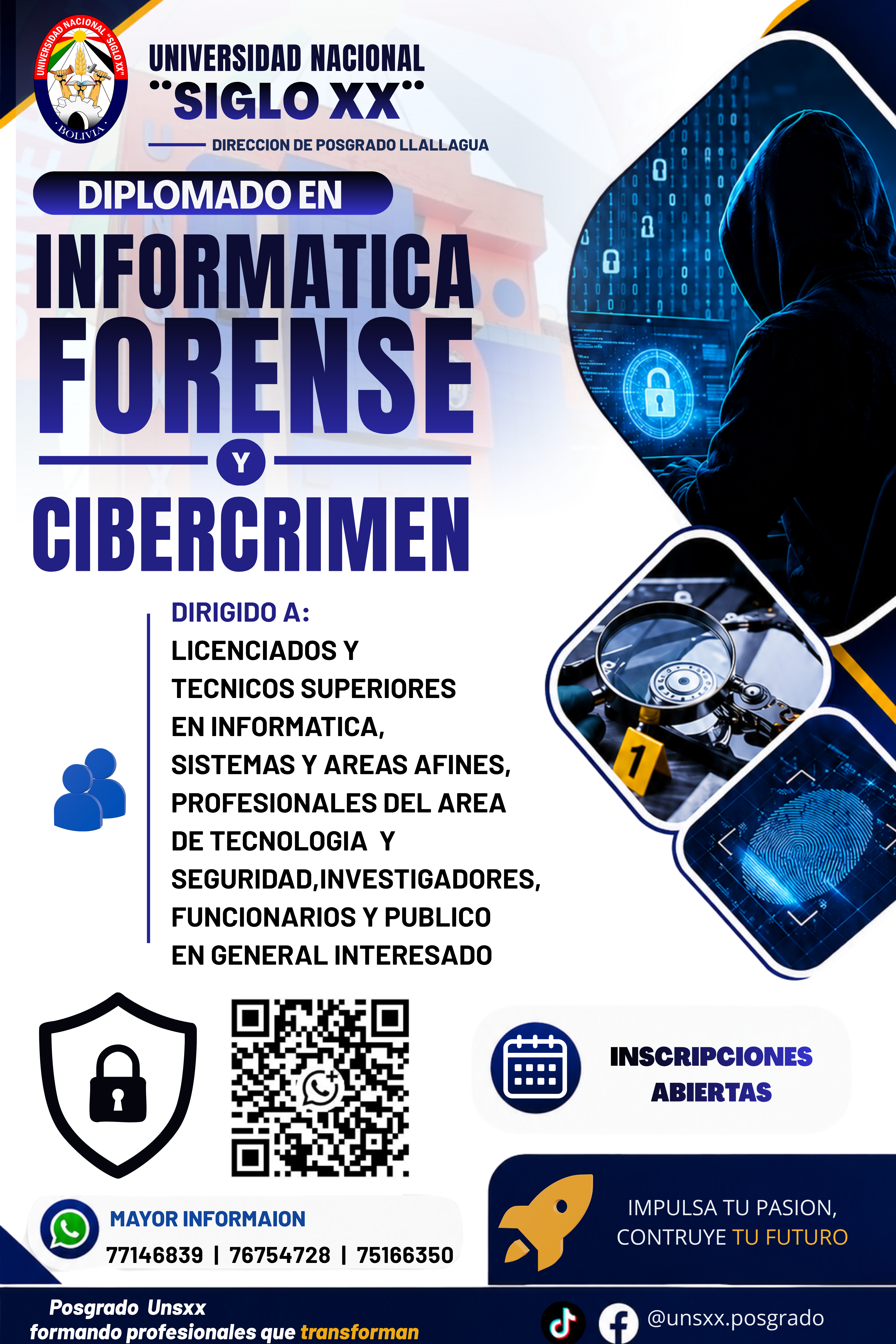 diplomado en INFORMATICA FORENSE Y CIBERCRIMEN