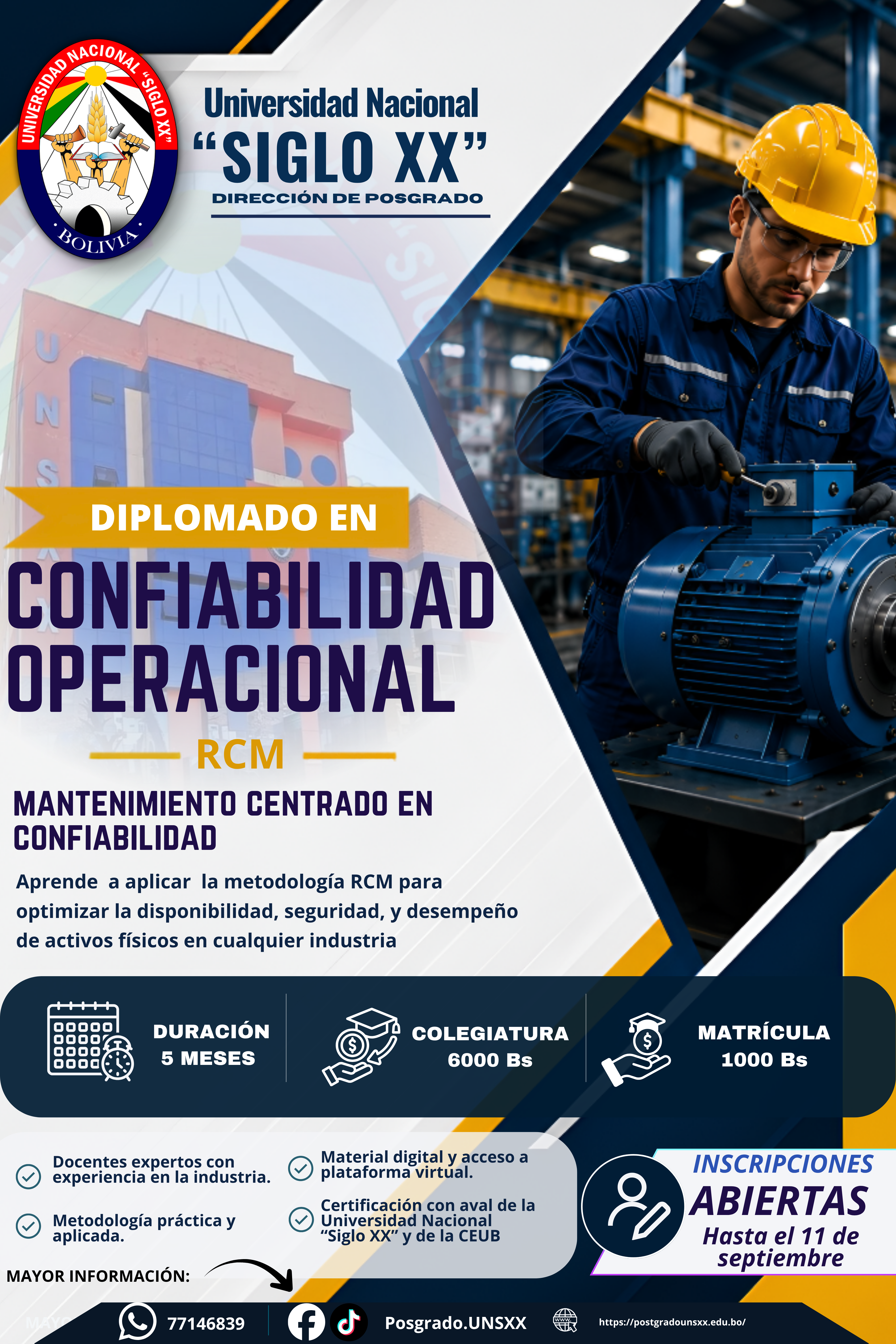 CONFIABILIDAD OPERACIONAL (RCM)