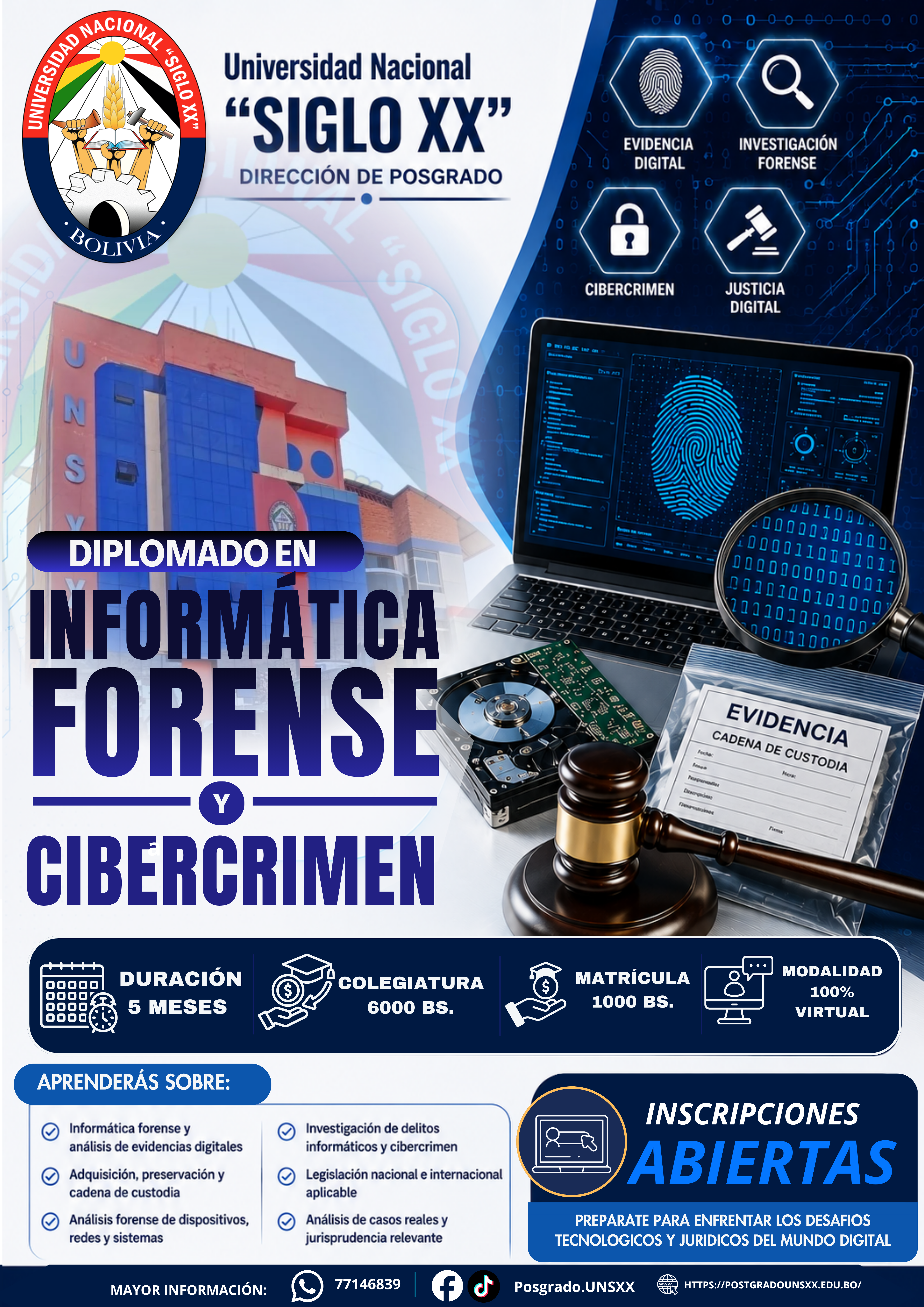 INFORMATICA FORENSE Y CIBERCRIMEN